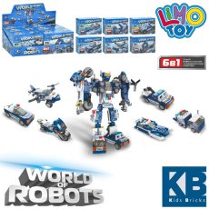 Конструктор полиция (KB 5000), от 79 дет., (в ассортименте)