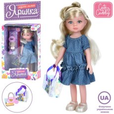 Кукла музыкальная Яринка, Limo Toy (укр.)