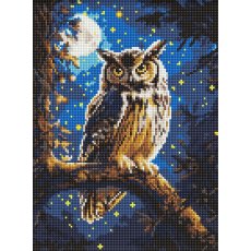 Алмазная мозаика Тропический водопад, Идейка (30х40 см)