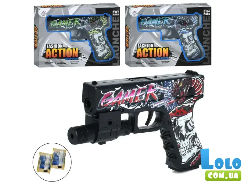 Пистолет с водяными пулями (в ассортименте)