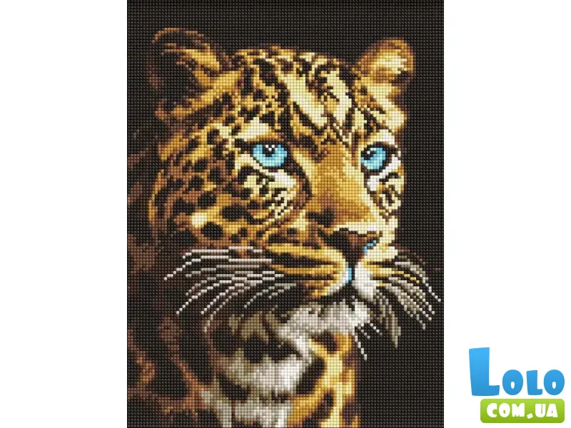 Алмазная мозаика Взгляд ягуара, (30х40 см)