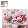 Алмазная мозаика Розовые розы (30х40 см)