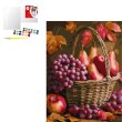 Картина по номерам Осенние фрукты, Идейка (30х40см)