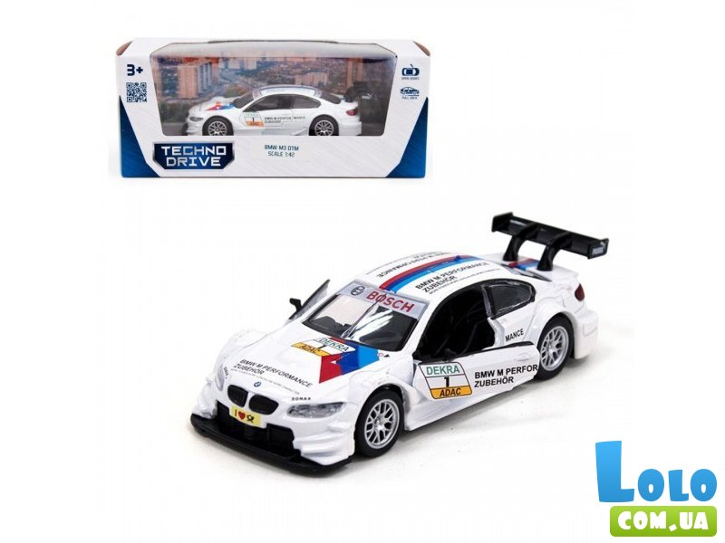 Машина металлическая BMW M3 DTM, TechnoDrive