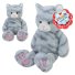 Мягкая игрушка Серый кот Plush and Co, 26 см