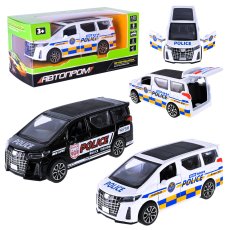 Машина металлическая Полиция, Автопром (в ассортименте)