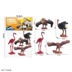 Набор фигурок птицы