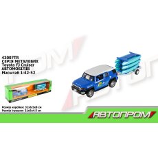 Машина Toyota FJ с прицепом, Автопром