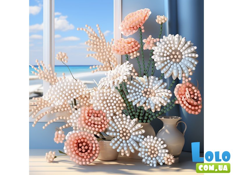 Алмазная мозаика Прекрасное утро, Strateg (18х18 см)