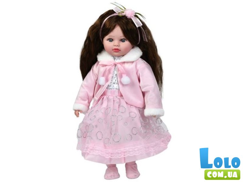 Кукла мягконабивная музыкальная Маленькая Барышня (в ассортименте)