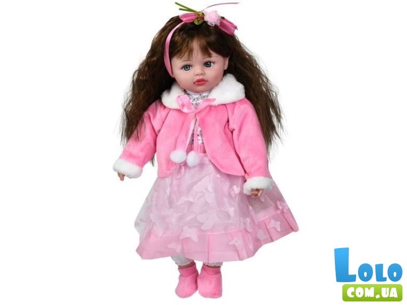 Кукла мягконабивная музыкальная Маленькая Барышня (в ассортименте)