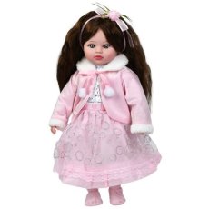 Кукла мягконабивная музыкальная Маленькая Барышня (в ассортименте)