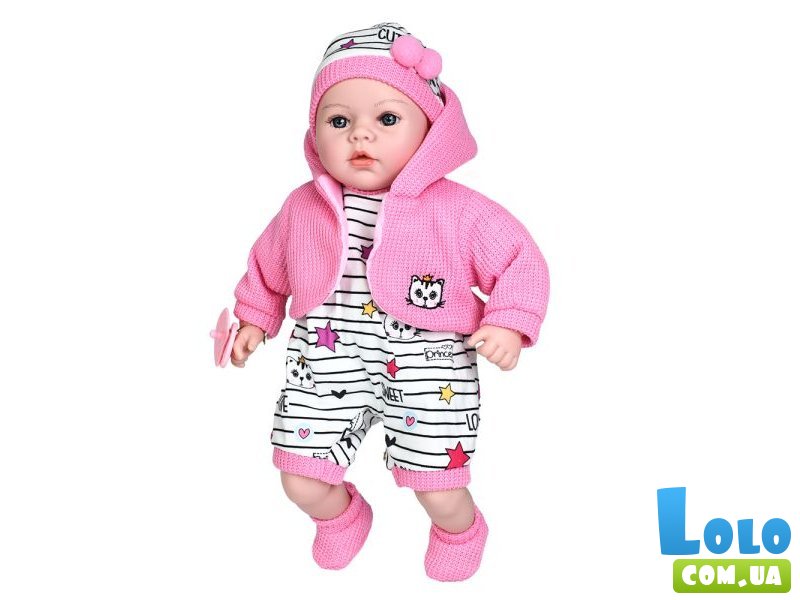 Пупс мягконабивной музыкальный, Limo Toy (в ассортименте)