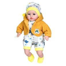 Пупс мягконабивной музыкальный, Limo Toy (в ассортименте)