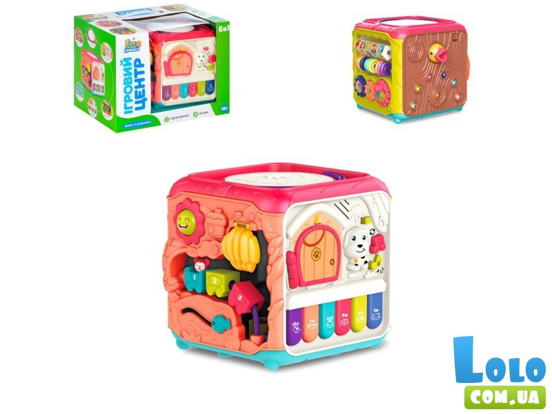 Развивающий центр музыкальный мультибокс 6 в 1, Limo Toy