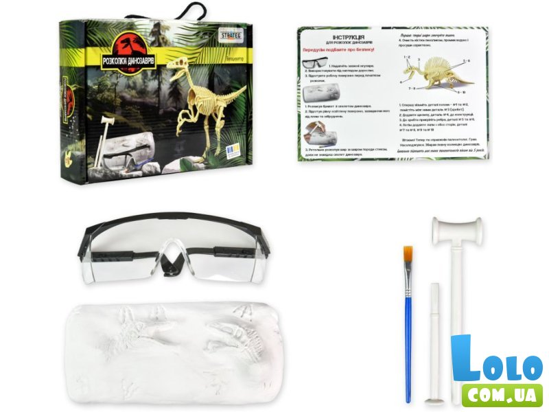 Раскопки динозавров Велоцираптор, Strateg