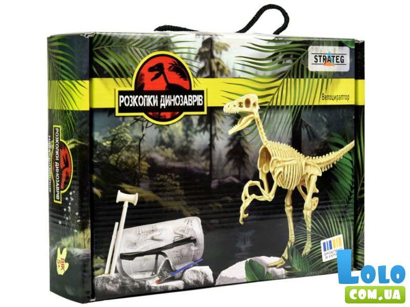 Раскопки динозавров Велоцираптор, Strateg