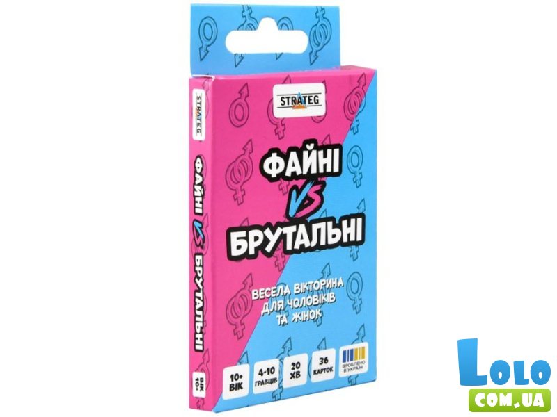 Карточная игра Файные vs Брутальные, Strateg