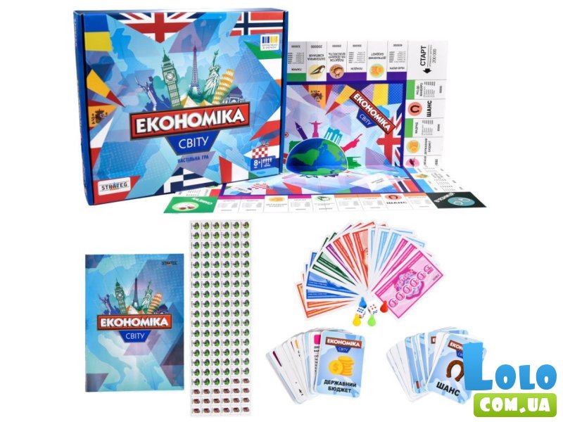 Настольная игра Экономика мира, Strateg