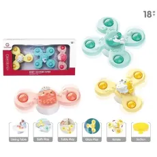 Погремушка-спинер на присоске Морские жители