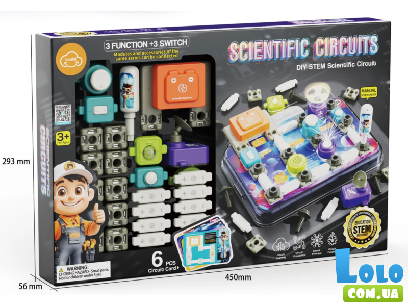 Электронный конструктор Scientific Circuits (77-54K), 45 дет.