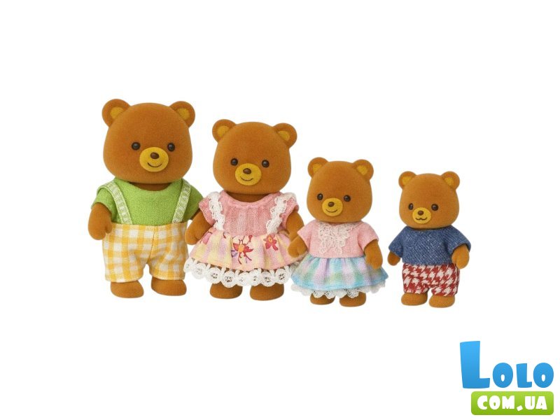 Набор флоксовых фигурок Мишки