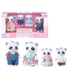 Набор флоксовых фигурок Панда