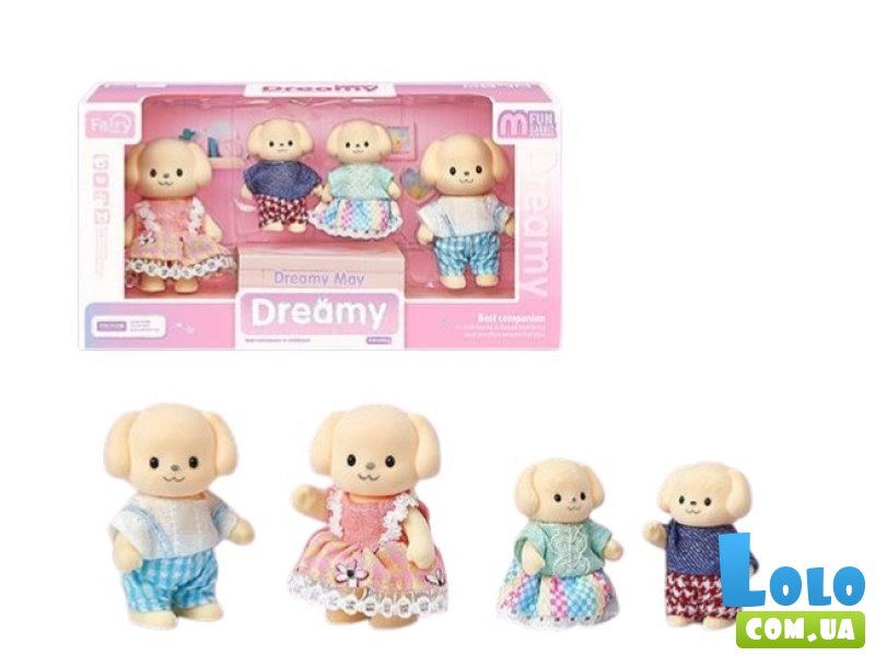 Набор флоксовых фигурок Собачки