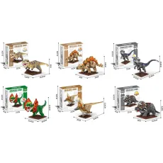 Конструктор Динозавр (118-1/2/3/4/5/6), 118 дет. (в ассортименте)
