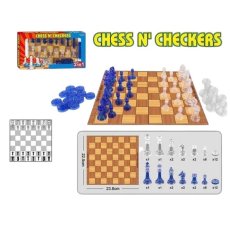 Настольная игра Шахматы и шашки 2 в 1