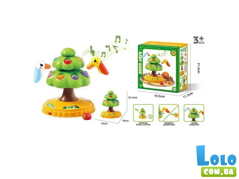 Магнитная игра Птичка и фруктовое дерево