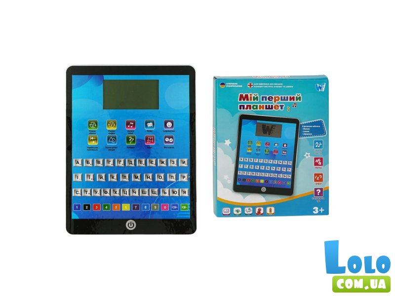 Интерактивная игрушка Мой первый планшет, WToys