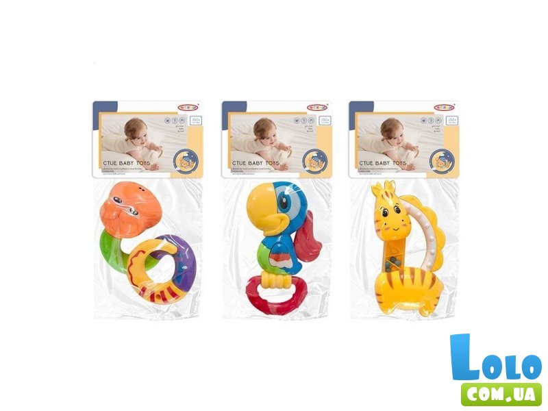 Погремушка Зверюшка (в ассортименте)