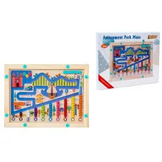 Деревянная магнитная игра Парк развлечений
