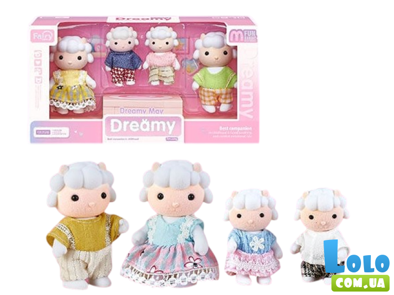 Набор Флоксовых животных Овечки (в ассортименте)