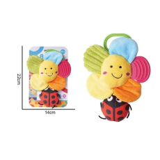 Погремушка Цветок с заводным механизмом и прорезывателем (в ассортименте)