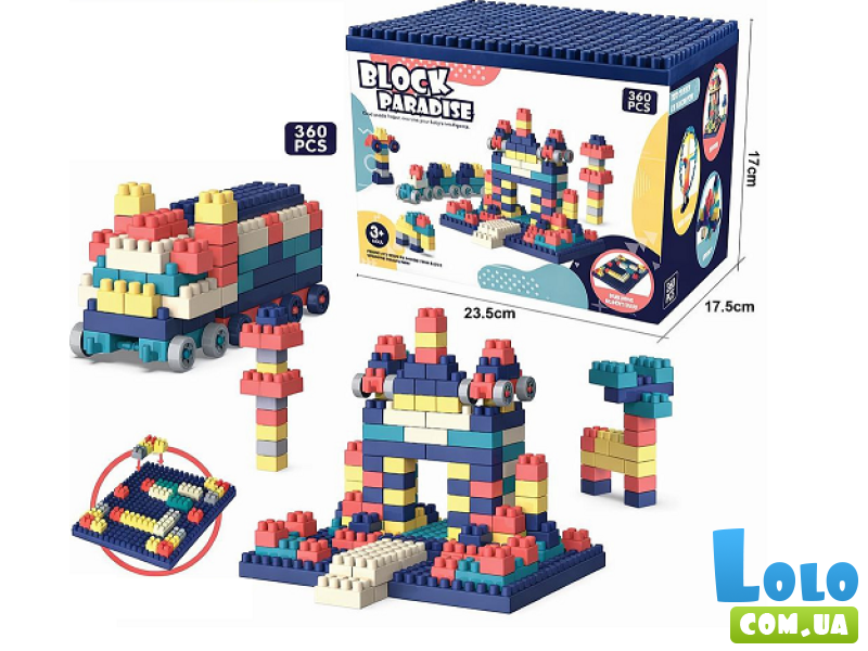 Конструктор Bloques Paradise (6360A), 360 дет.