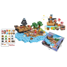 Конструктор магнитный Пиратский остров (FD1688A14), 64 дет.