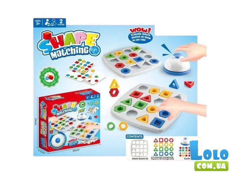 Настольная игра Геометрические фигуры