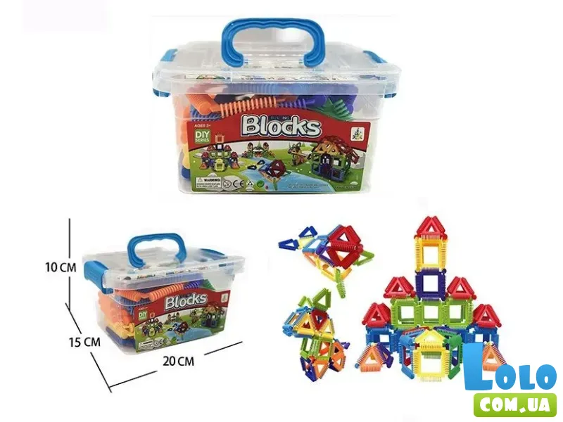 Конструктор Геометрические фигуры в боксе (9905F)