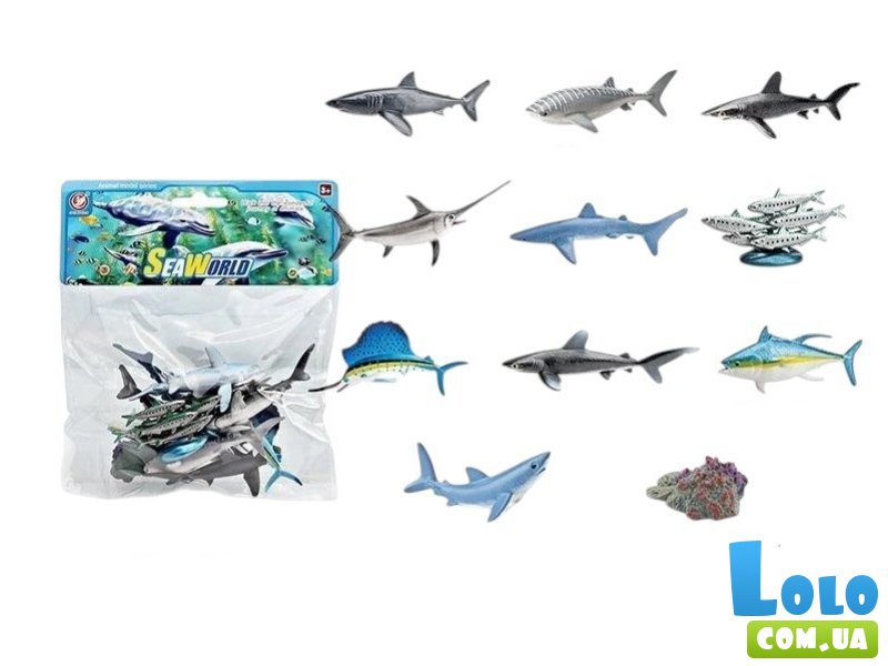 Набор животных Морские обитатели