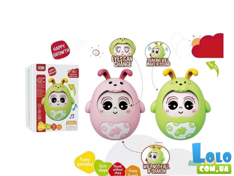 Развивающая игрушка Неваляшка (в ассортименте)