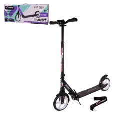 Самокат двухколесный TWIST (чорный)