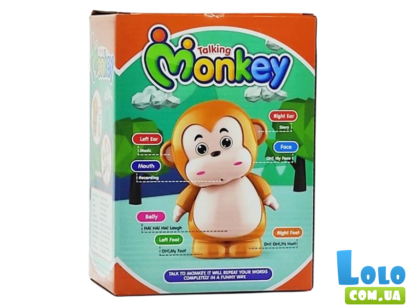 Интерактивная игрушка Обезьянка