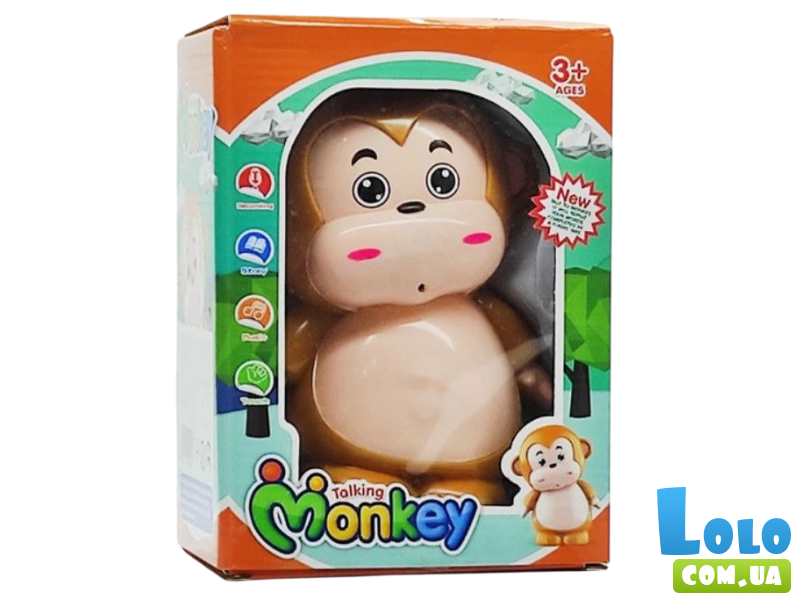 Интерактивная игрушка Обезьянка