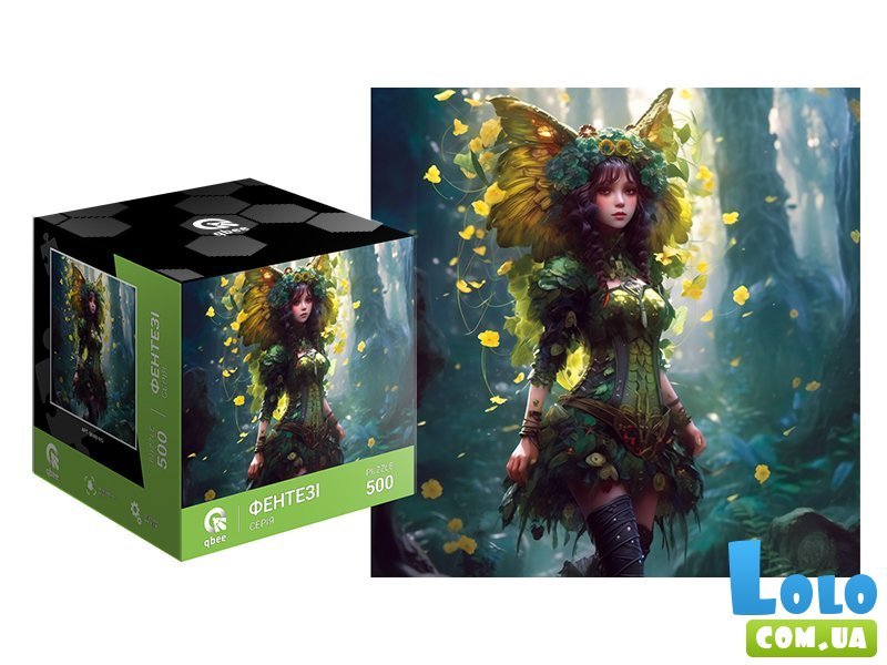 Пазлы Фэнтези: Лесная фея, 500 эл.