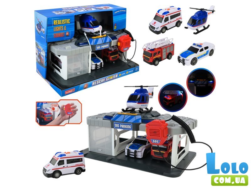 Паркинг с транспортом