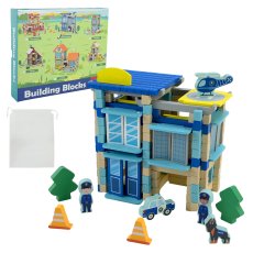 Деревянный конструктор Полиция (C9435), 161 дет.