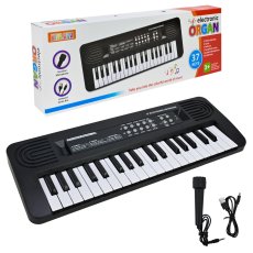 Детский синтезатор с микрофоном