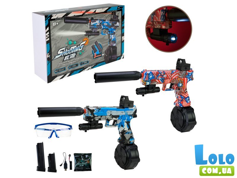 Пистолет с гелевыми пулями (в ассортименте)